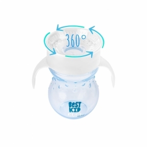 Gyermek bájos itató pohár Akuku 360° - 270 ml