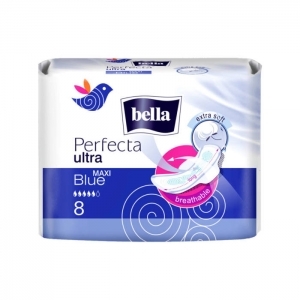 Bella Perfecta Egészségügyi betét Ultra Maxi Blue (méret: maxi) (8 db/cs)