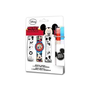 Disney Mickey digitális karóra + színezhető óraszíj szett