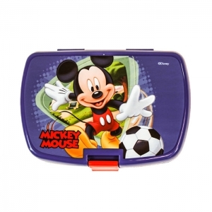 Disney Mickey Mouse Ételtároló doboz uzsonnásdoboz, kattanózáras