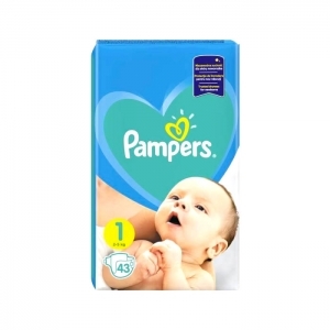 Pampers New Baby pelenka (1-es) 2 - 5 kg (43 db/cs)